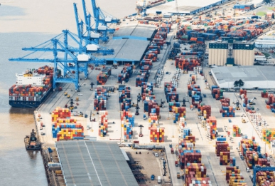 Container imports tumble at US ports, with the west coast hardest hit